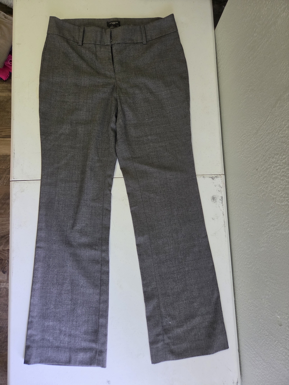 Ann Taylor Petite Signature Charcoal Dress Pants